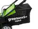 PROMO Cortac&eacute;sped el&eacute;ctrico de bater&iacute;a Greenworks G40LM41 40V - cm 41 - Bater&iacute;a 4 Ah