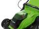 PROMO Cortac&eacute;sped el&eacute;ctrico de bater&iacute;a Greenworks G40LM41 40V - cm 41 - Bater&iacute;a 4 Ah