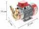 Bomba el&eacute;ctrica de trasiego Rover Novax 14-OIL en aleaci&oacute;n antioxidante, electrobomba