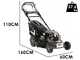 Blackstone SP530 B&amp;S Deluxe - Cortac&eacute;sped de gasolina autopropulsado - Motor Briggs&amp;Stratton 750PXI