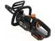 Worx WG322E.1 - Electrosierra de bater&iacute;a 20V 2 Ah - Espada de 25cm