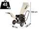 BlackStone GBK 600 - Biotrituradora de gasolina - Motor 7 HP