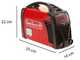Soldadora inverter de electrodo, corriente continua GeoTech WM-160 F, 160 A