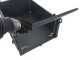 Carretilla con motor de orugas Blackstone TB 3250 F con caja extensible, capacidad 320 kg