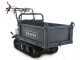 Carretilla con motor de orugas Blackstone TB 3250 F con caja extensible, capacidad 320 kg