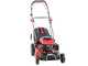 Cortac&eacute;sped autopropulsado de gasolina GeoTech Pro S46-140BG - 2en1: recogida + salida trasera