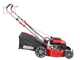Cortac&eacute;sped autopropulsado de gasolina GeoTech Pro S46-140BG - 2en1: recogida + salida trasera