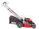 Cortac&eacute;sped autopropulsado de gasolina GeoTech Pro S46-140BG - 2en1: recogida + salida trasera