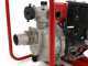 Motobomba de gasolina GeoTech LHP80 racores de 80 mm, 3 pulgadas, autocebante - 13 Hp