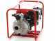Motobomba de gasolina GeoTech LHP80 racores de 80 mm, 3 pulgadas, autocebante - 13 Hp