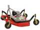 GeoTech-Pro TLP 180 - Cortac&eacute;sped para tractor - 3 rotores de 1 cuchilla