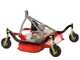 GeoTech-Pro TLP 180 - Cortac&eacute;sped para tractor - 3 rotores de 1 cuchilla