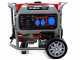 GeoTech PRO GGP 8000 ESA - Generador de corriente con rueds. arranque el&eacute;ctrico y AVR 6.5 KW - Continua 6 Kw Monof&aacute;sica + ATS