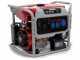 GeoTech PRO GGP 9500 ESA - Generador de corriente con ruedas y AVR arranque el&eacute;ctrico 7.9 kW - Continua 7.55 kW Monof&aacute;sica + ATS