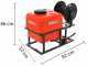 Dal Degan Tornado 120L - Pulverizador tipo bancada - Enrollacable - Para motocarretillas