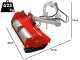 GeoTech-Pro AMRB160 - Trituradora lateral para tractor con brazo - Serie medio-pesada