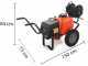 Carretilla fumigadora el&eacute;ctrica de bater&iacute;a Stocker 12V de 40 L