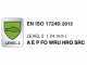 Botas de seguridad anticorte POWER A E P FO WRU HRO SRC - Talla 41
