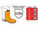 Botas de seguridad anticorte ENERGY A E P FO WRU WR CI HI HRO SRC - Talla 44