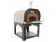 Horno de le&ntilde;a de exterior Cibus Inox 1000 con c&aacute;mara &Oslash;100 -  6 pizzas