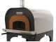 Horno de le&ntilde;a de exterior Cibus Inox 1000 con c&aacute;mara &Oslash;100 -  6 pizzas