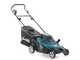 Makita DLM432PT2 - Cortac&eacute;sped el&eacute;ctrico de bater&iacute;a 2 X 5 Ah de litio - saco de recogida, 43 cm