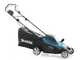 Makita DLM432PT2 - Cortac&eacute;sped el&eacute;ctrico de bater&iacute;a 2 X 5 Ah de litio - saco de recogida, 43 cm
