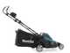 Makita DLM432PT2 - Cortac&eacute;sped el&eacute;ctrico de bater&iacute;a 2 X 5 Ah de litio - saco de recogida, 43 cm