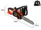 Black &amp; Decker GKC1825L20-QW - Electrosierra con bater&iacute;a de litio de 18V 2Ah