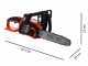 Black &amp; Decker GKC3630L20-QW - Electrosierra con bater&iacute;a de litio 36V 2Ah - Espada de 30cm