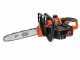 Black &amp; Decker GKC3630L20-QW - Electrosierra con bater&iacute;a de litio 36V 2Ah - Espada de 30cm