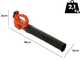 Soplador axial de bater&iacute;a Black &amp; Decker BCBL200L-QW