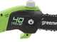 Podadora de bater&iacute;a Greenworks GD40PSF 40V - Con p&eacute;rtiga - SIN BATER&Iacute;A NI CARGADOR