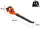 Soplador de bater&iacute;a Black &amp; Decker GWC1820PC-QW PowerCommand + bater&iacute;a 18V 2Ah gratis