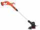 Black &amp; Decker ST182320-QW - Cortabordes de bater&iacute;a - 18V 2Ah