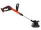 Black &amp; Decker STC1840EPC-QW - Cortabordes de bater&iacute;a 18V 4Ah + bater&iacute;a 18V 2Ah gratis