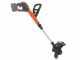 Black &amp; Decker STC1840EPC-QW - Cortabordes de bater&iacute;a - 18V 4Ah