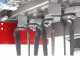 Grada rotativa RF130 - ancho de trabajo 130 cm - 12 cuchillas Serie ligera - Rodillo de jaula