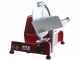 Cortadora de fiambre ALA 2000 GP195R ROSSA - cuchilla templada195 mm - Motor el&eacute;ctrico 140 W