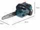 Makita DUC254CZ - Electrosierra de bater&iacute;a 18V 3Ah - Espada Carving de 25 cm