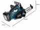 Makita DUC122RTE - Electrosierra de bater&iacute;a 2 x 18V 5Ah - Espada de 11.5 cm 