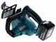Makita DUC122RTE - Electrosierra de bater&iacute;a 2 x 18V 5Ah - Espada de 11.5 cm 