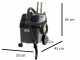 Karcher Pro NT 30/1 Ap L - Aspirador para s&oacute;lidos/l&iacute;quidos - sacudidor de filtro semiautom&aacute;tico - bid&oacute;n 30 L - 1200W