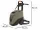 Hidrolimpiadora de agua caliente Comet Patriot 140 - 396 l/h