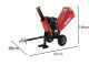 GeoTech-Pro PCS 150L - Biotrituradora de gasolina profesional - Motor 15 HP