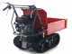 GeoTech Pro BMS155 LE - Biotrituradora sobre motocarretilla GeoPorter 330E autopropulsada de orugas 4 rodillos - Motor Loncin de 15 HP - caj&oacute;n extensible
