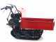 GeoTech Pro BMS155 LE - Biotrituradora sobre motocarretilla GeoPorter 330E autopropulsada de orugas 4 rodillos - Motor Loncin de 15 HP - caj&oacute;n extensible