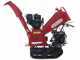 GeoTech Pro BMS155 LE - Biotrituradora sobre motocarretilla GeoPorter 330E autopropulsada de orugas 4 rodillos - Motor Loncin de 15 HP - caj&oacute;n extensible