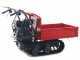 GeoTech Pro BMS155 LE - Biotrituradora sobre motocarretilla GeoPorter 330E autopropulsada de orugas 4 rodillos - Motor Loncin de 15 HP - caj&oacute;n extensible
