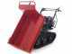 GeoTech Pro BMS155 LE - Biotrituradora sobre motocarretilla GeoPorter 330E autopropulsada de orugas 4 rodillos - Motor Loncin de 15 HP - caj&oacute;n extensible